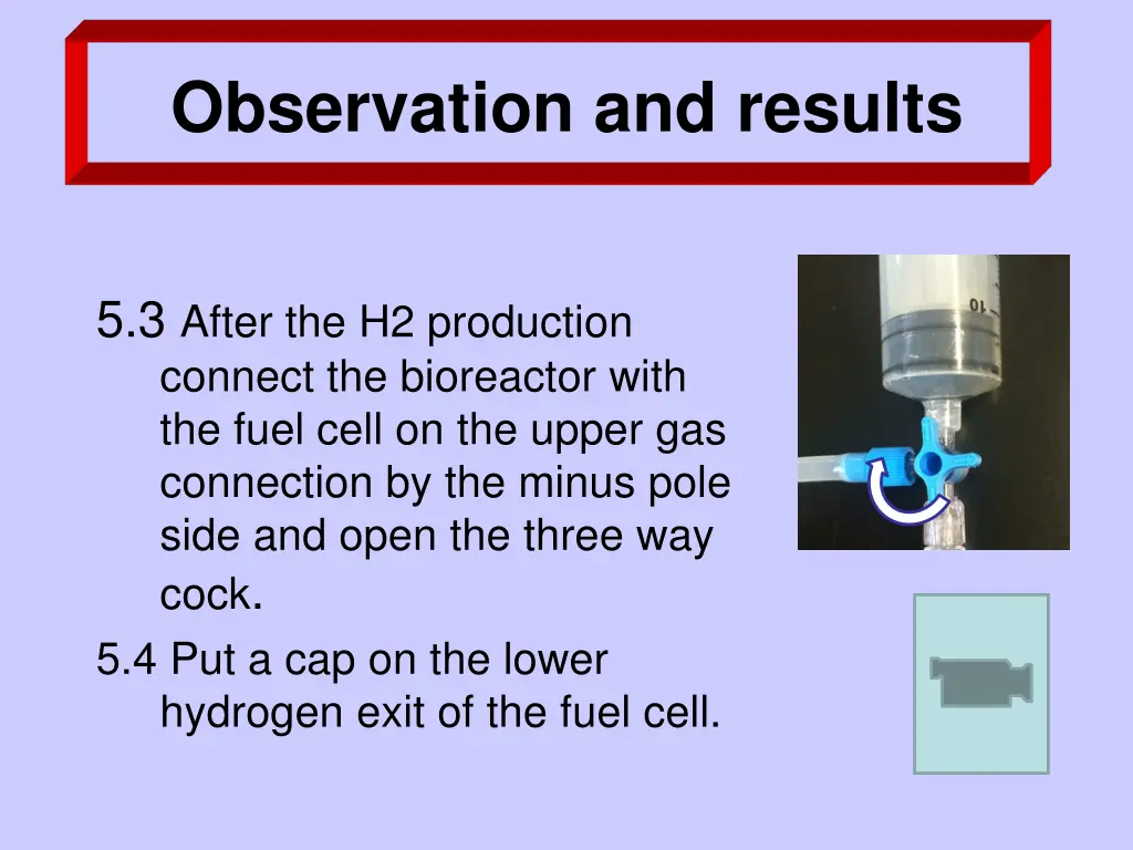 observation and results 3