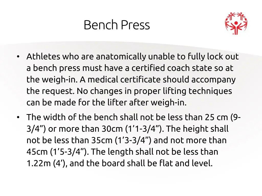 bench press 1