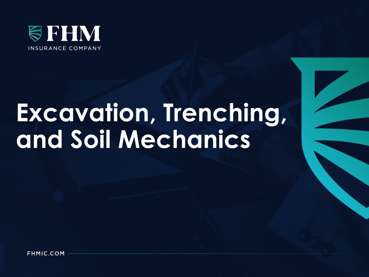 excavation trenching and soil mechanics