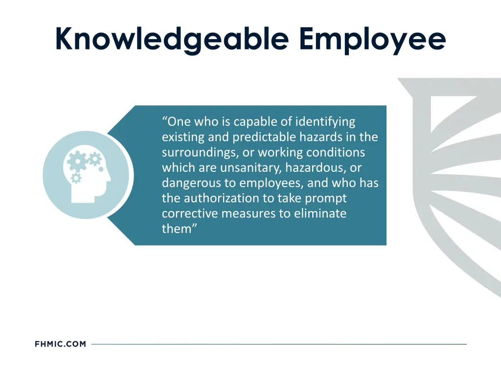 knowledgeable employee