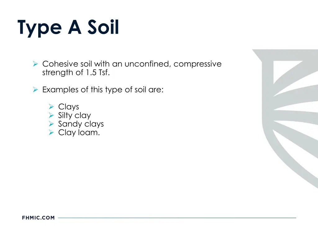 type a soil