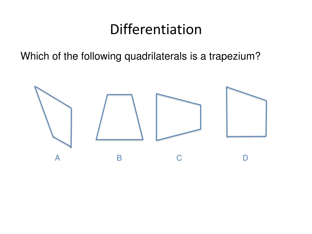 differentiation 1