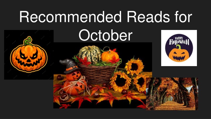 recommended reads for october