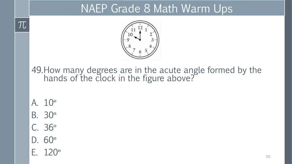 naep grade 8 math warm ups 18