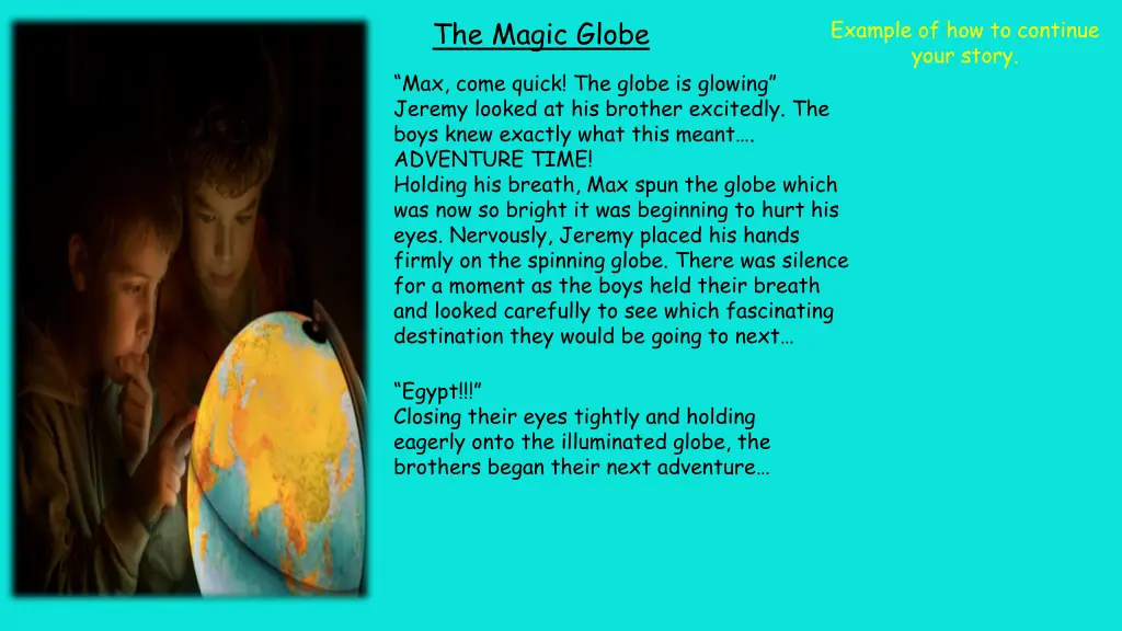 the magic globe 1