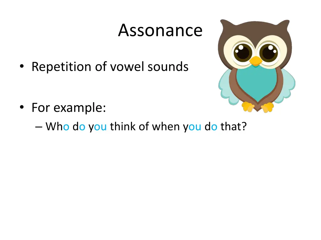 assonance