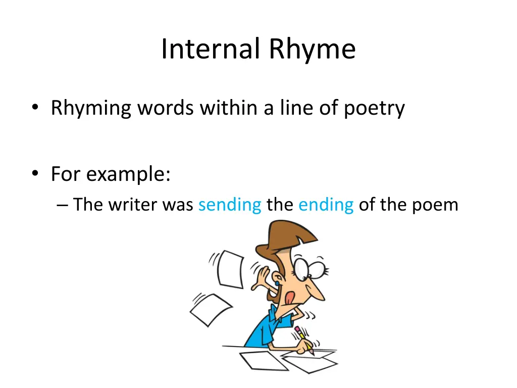 internal rhyme