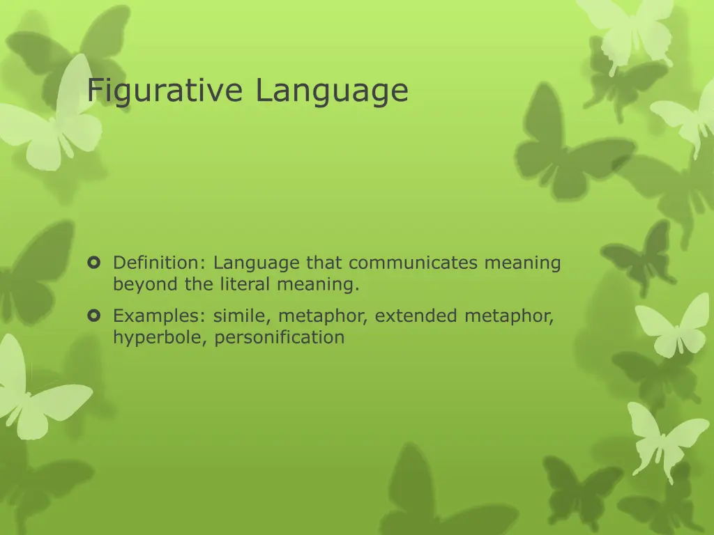 figurative language