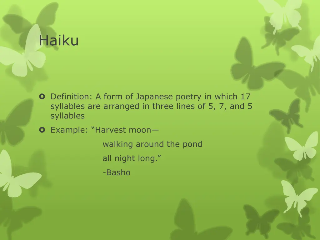 haiku