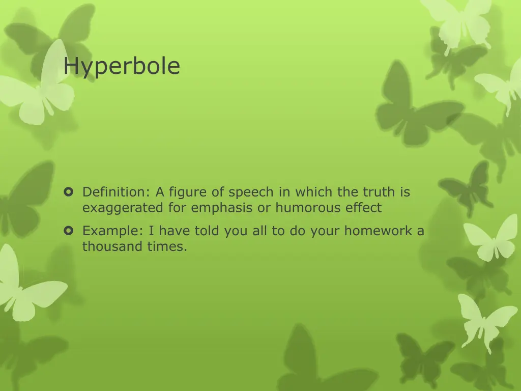 hyperbole