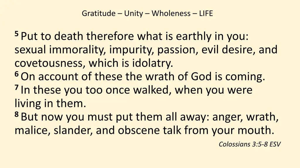 gratitude unity wholeness life 1