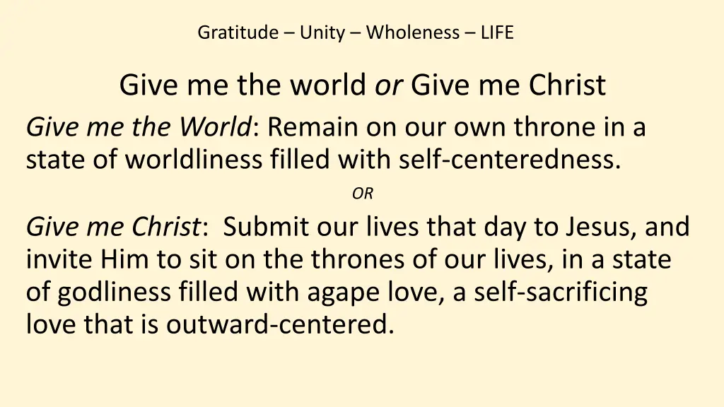 gratitude unity wholeness life 16