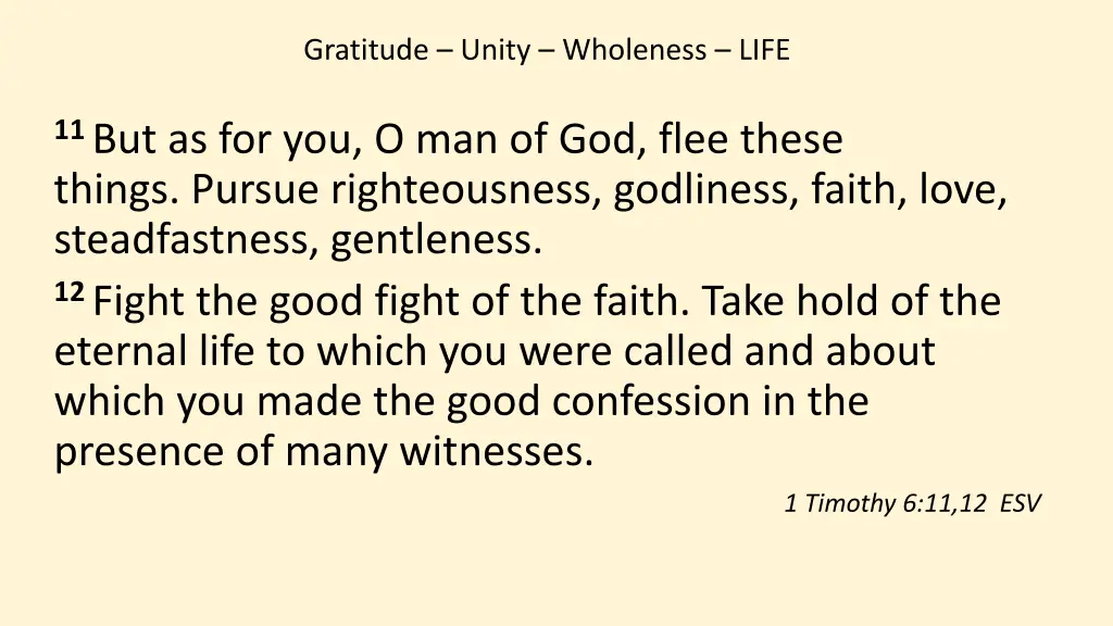 gratitude unity wholeness life 20