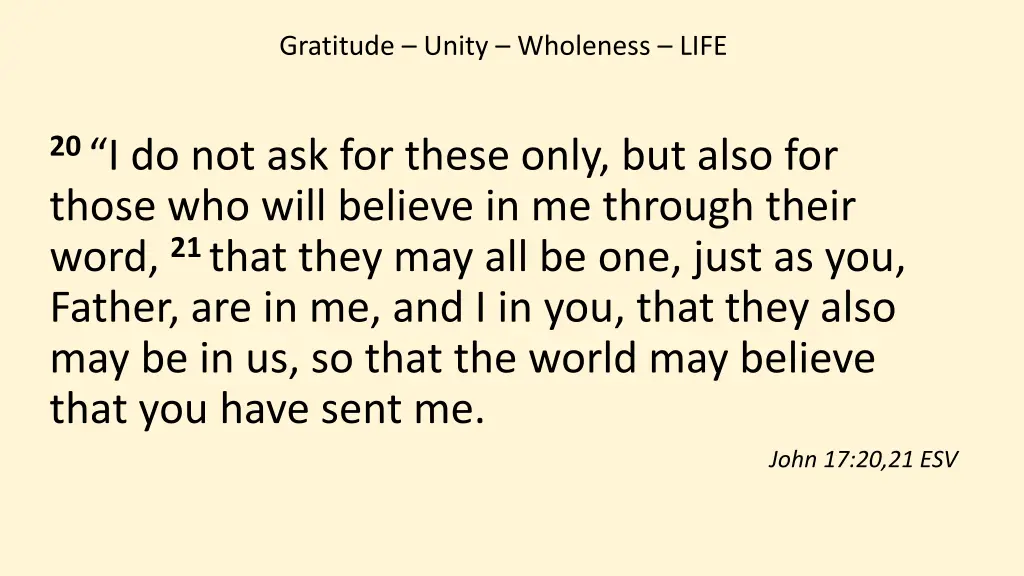 gratitude unity wholeness life 5