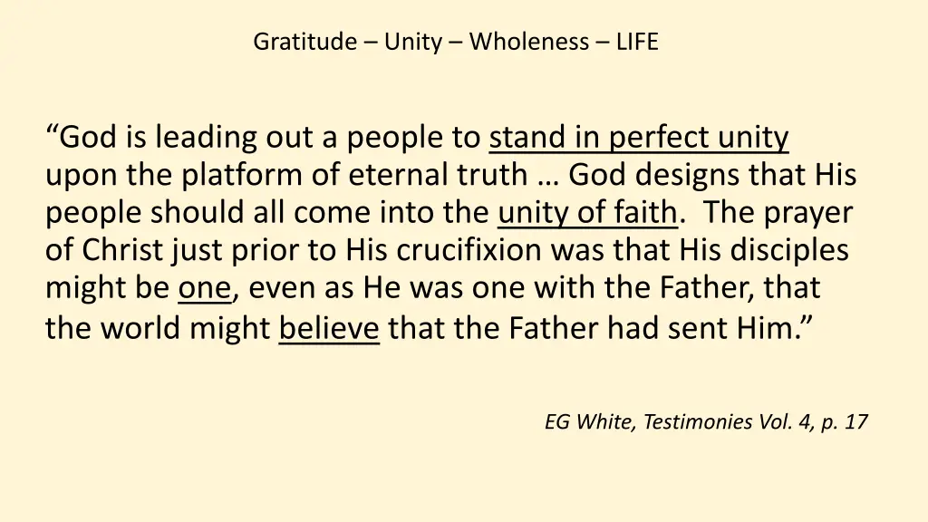 gratitude unity wholeness life 6