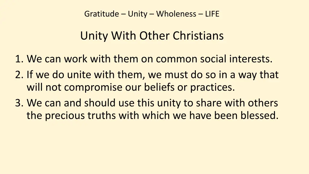 gratitude unity wholeness life 8