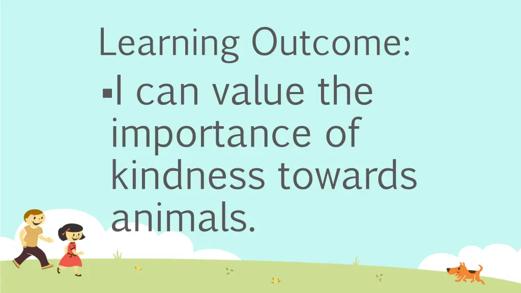 learning outcome i can value the importance