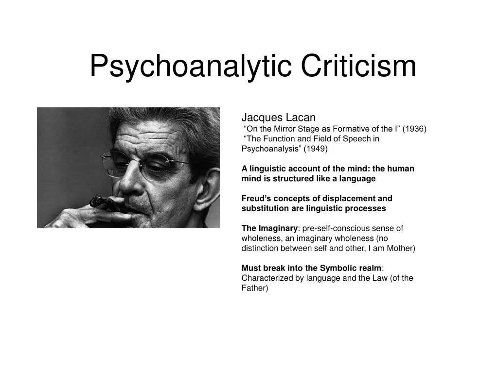 psychoanalytic criticism 2