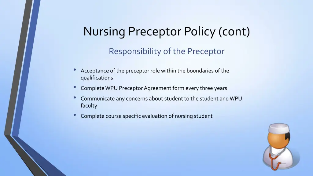 nursing preceptor policy cont 2