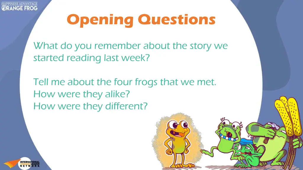 opening questions