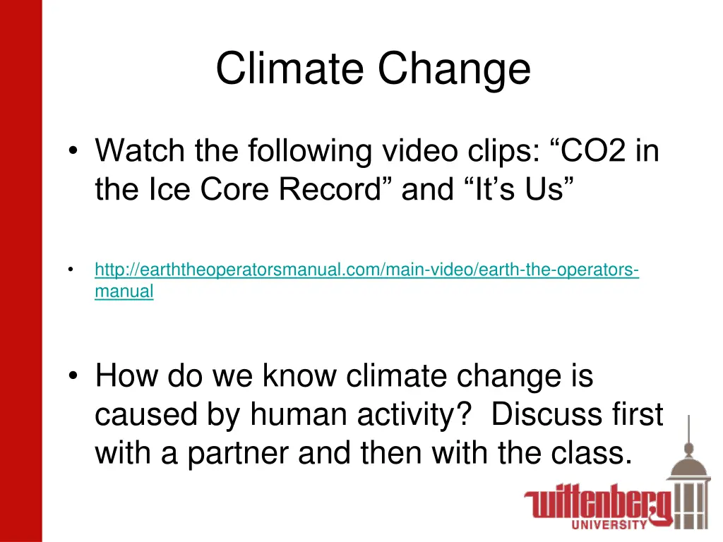 climate change