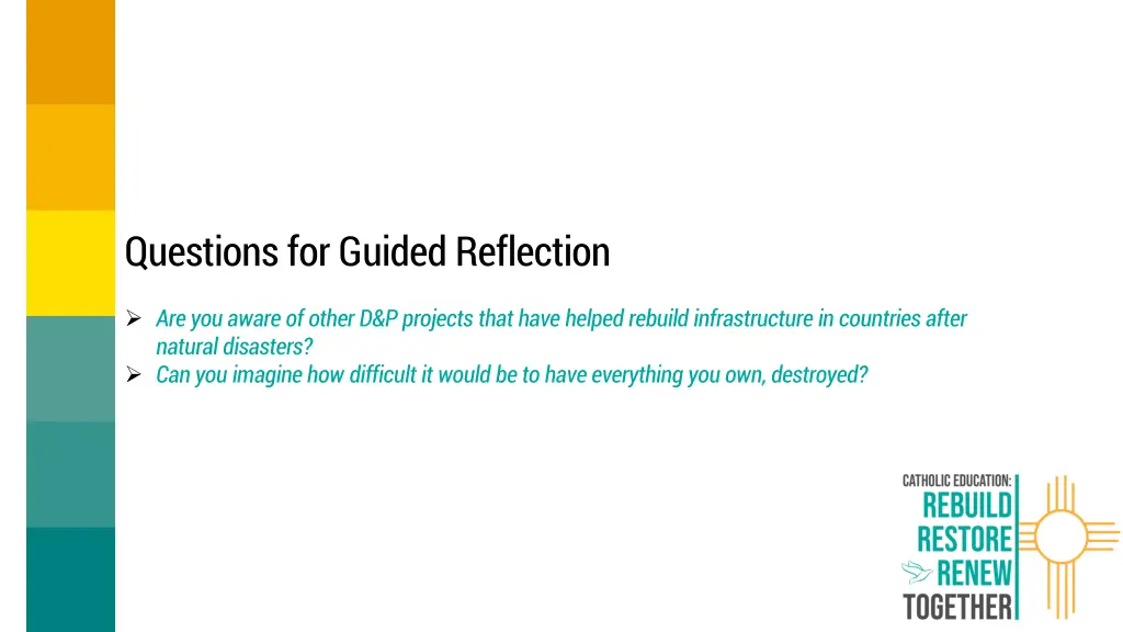 questions for guided reflection