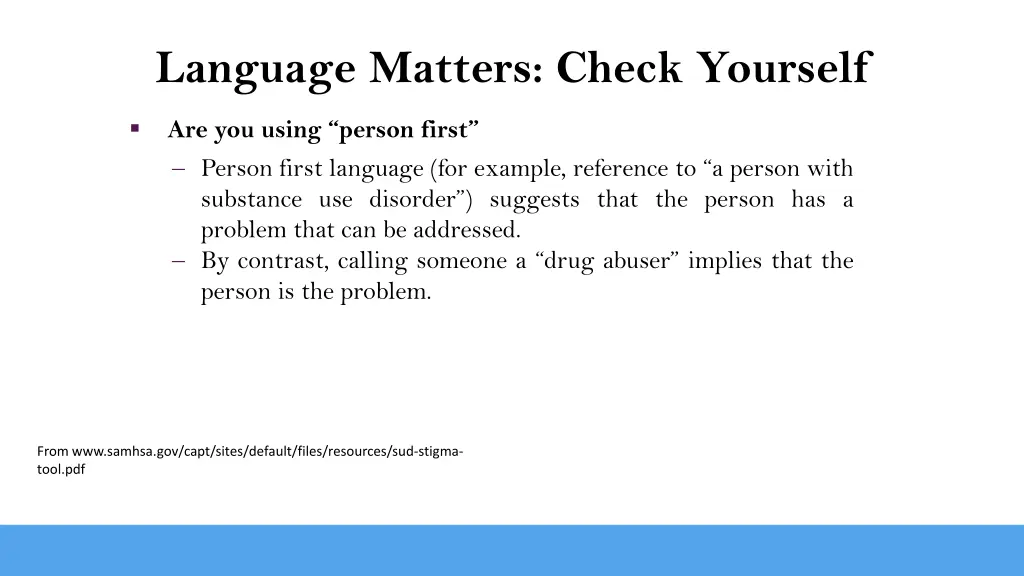 language matters check yourself 2