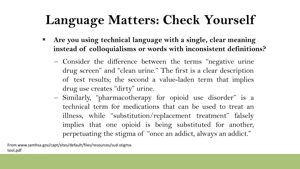 language matters check yourself 4