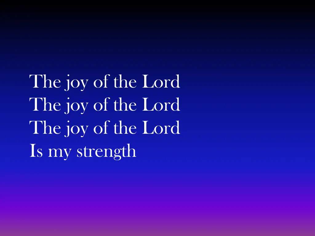 the joy of the lord the joy of the lord 2