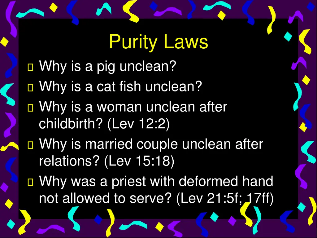 purity laws