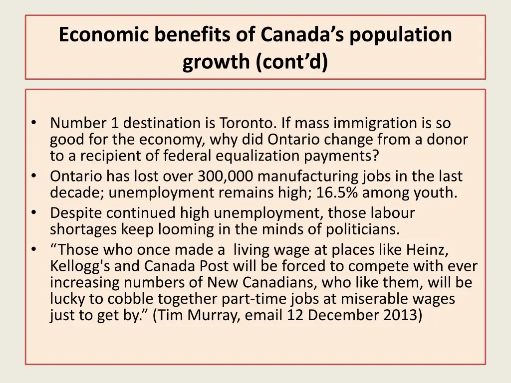 economic benefits of canada s population growth 1