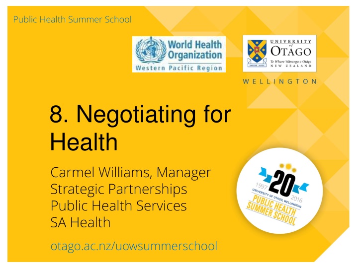 public health summer school