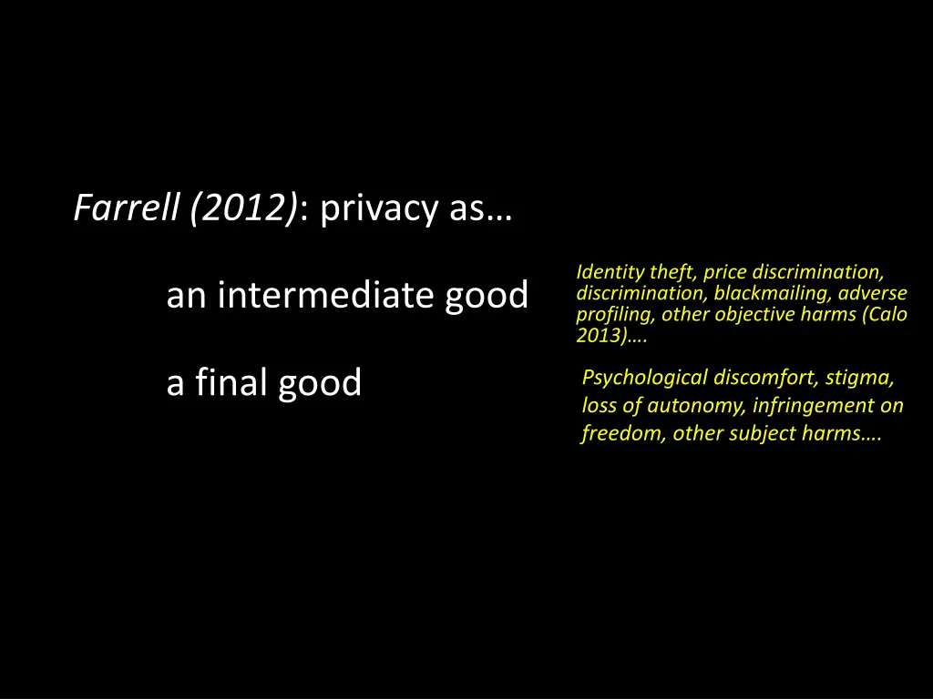 farrell 2012 privacy as 1