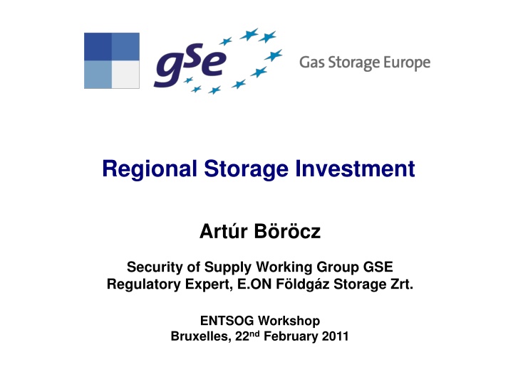 regional storage investment