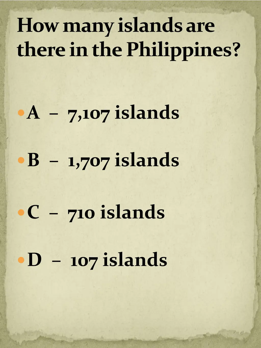 how many islands are there in the philippines