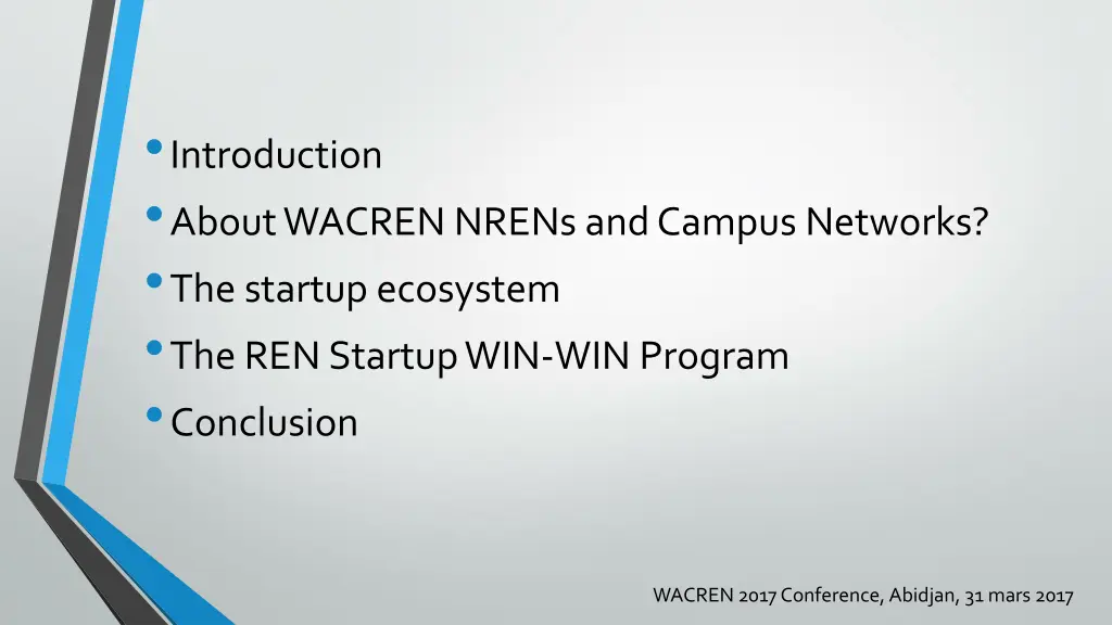 introduction about wacren nrens and campus