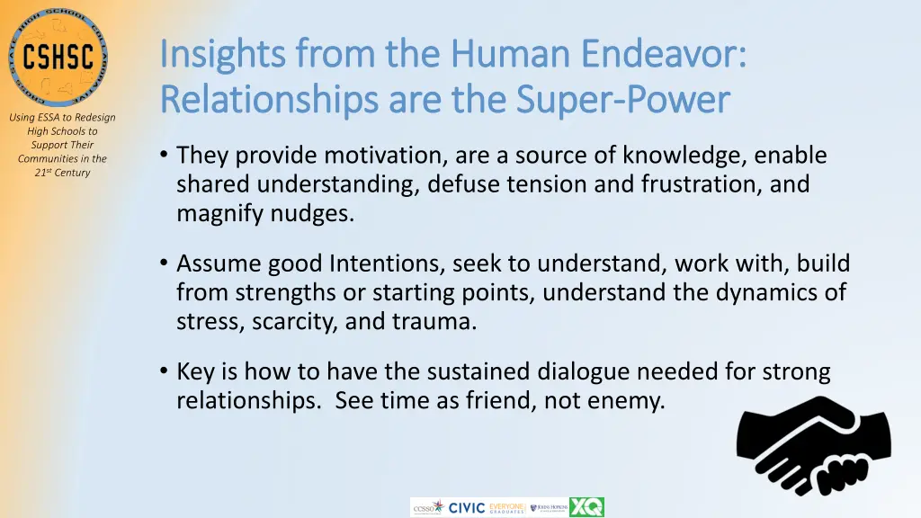 insights from the human endeavor insights from