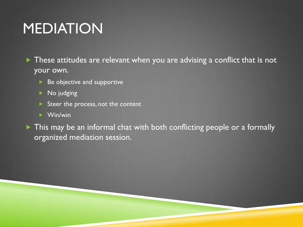 mediation