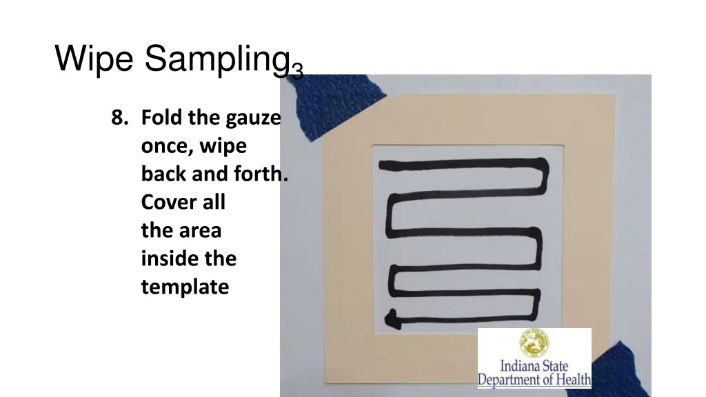 wipe sampling 3