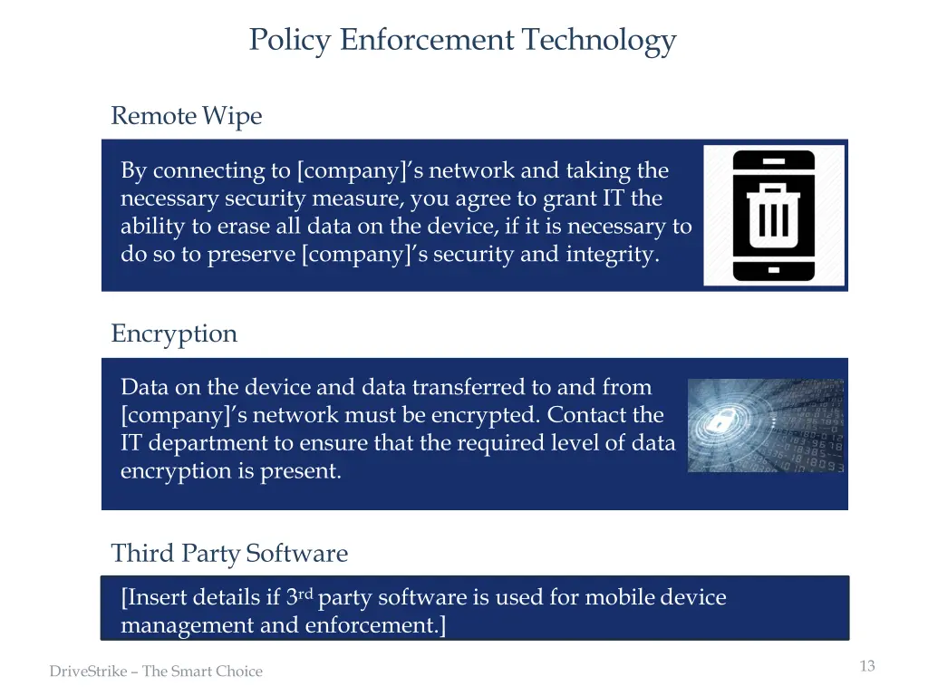 policy enforcement technology