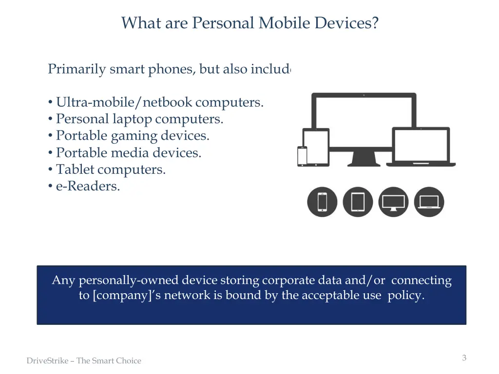 what are personal mobile devices