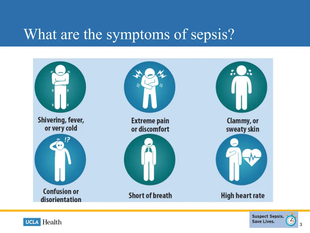 what are the symptoms of sepsis