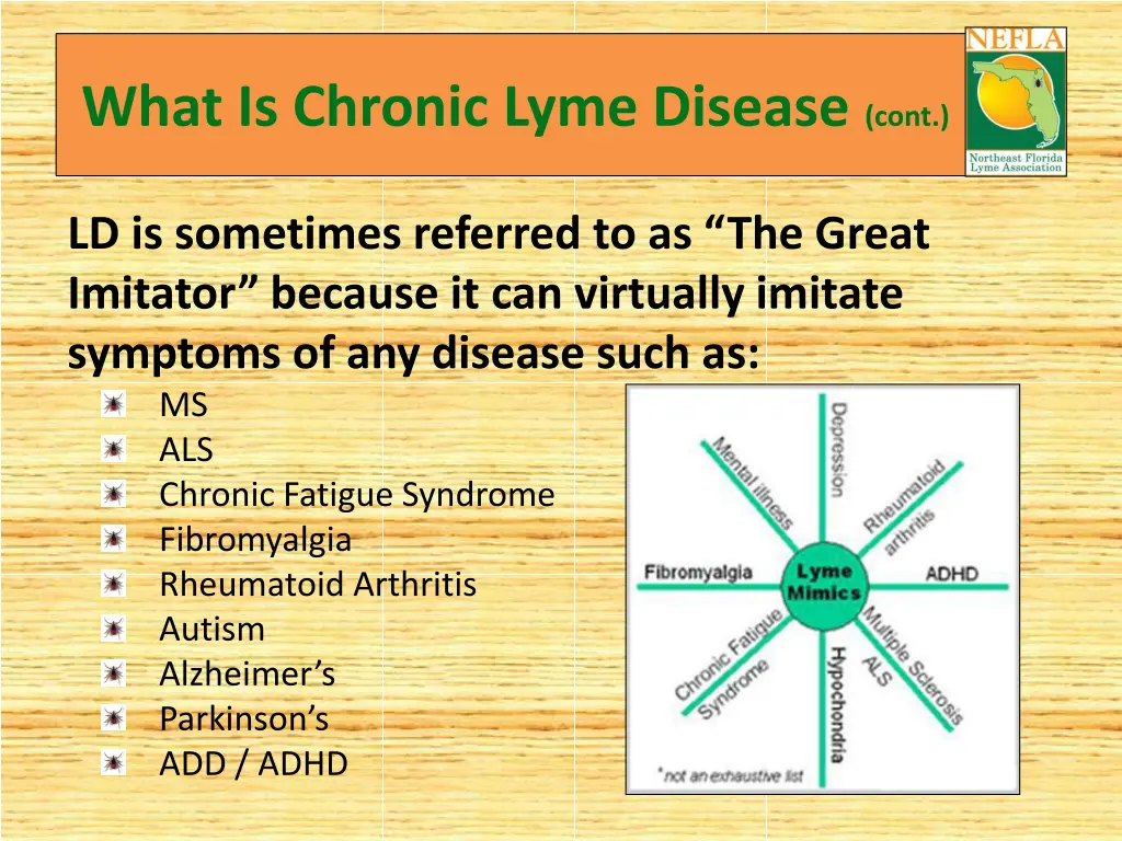 what is chronic lyme disease cont