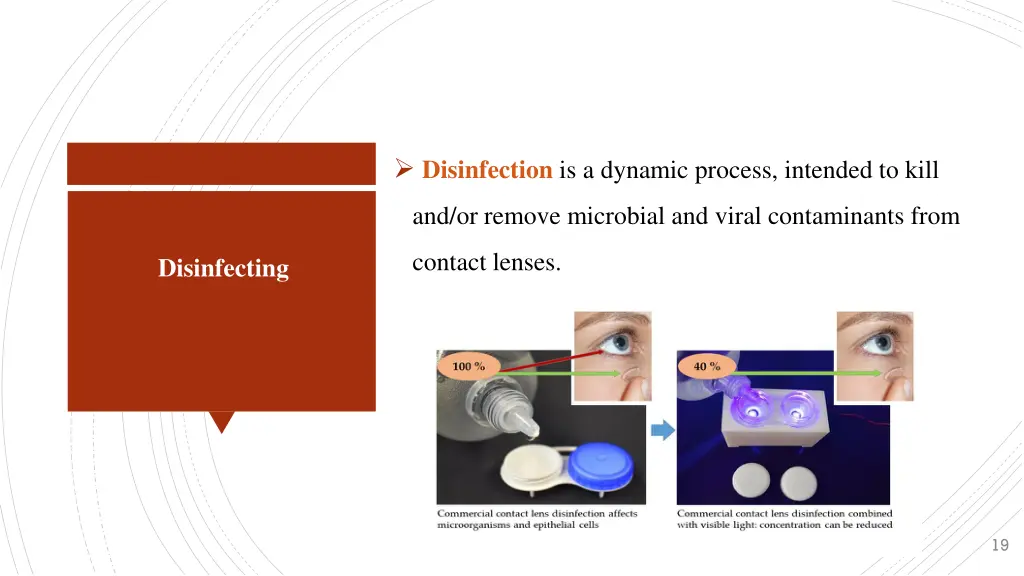 disinfection is a dynamic process intended to kill