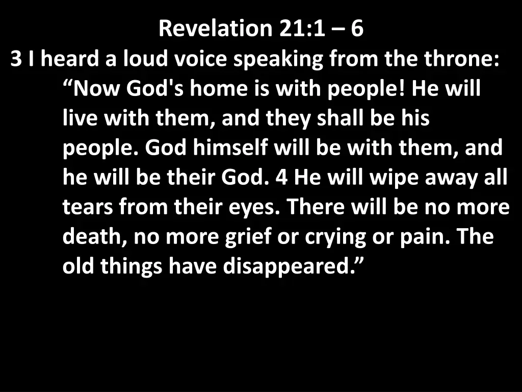 revelation 21 1 6 1