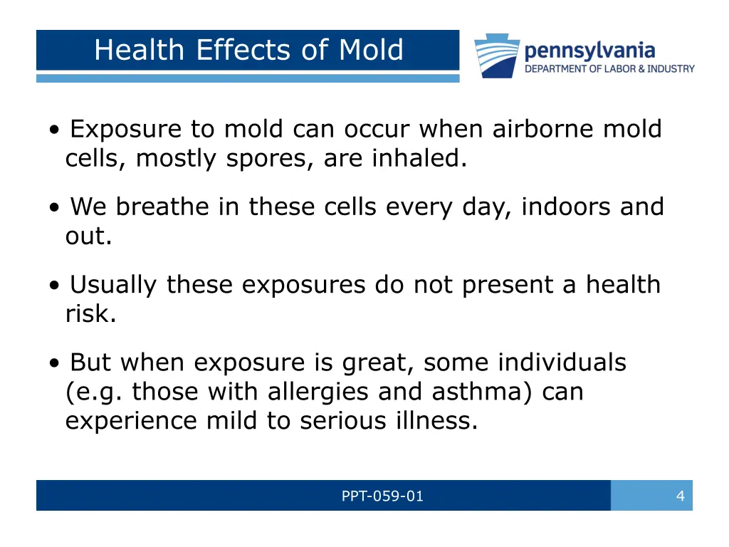 health effects of mold