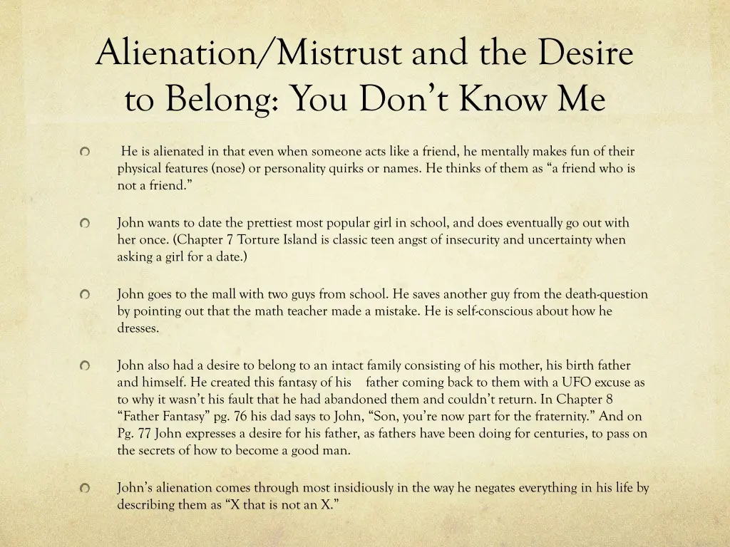 alienation mistrust and the desire to belong 3