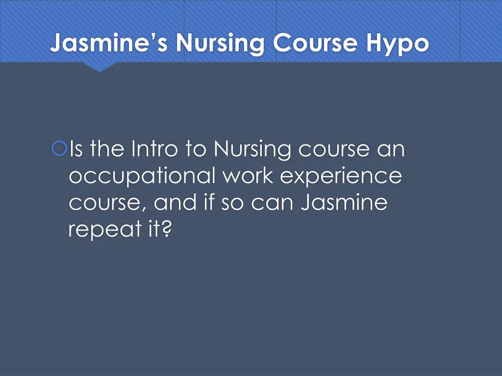 jasmine s nursing course hypo 1