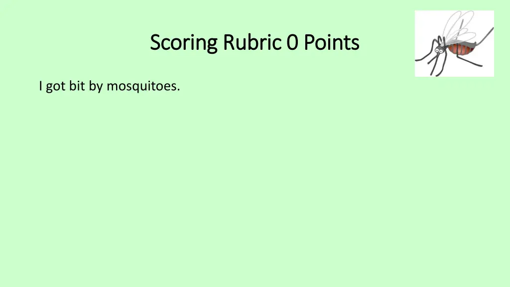 scoring rubric 0 points scoring rubric 0 points