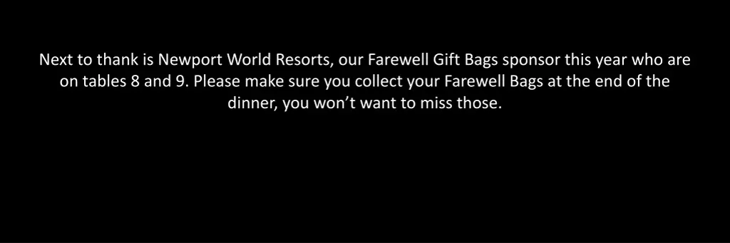 next to thank is newport world resorts